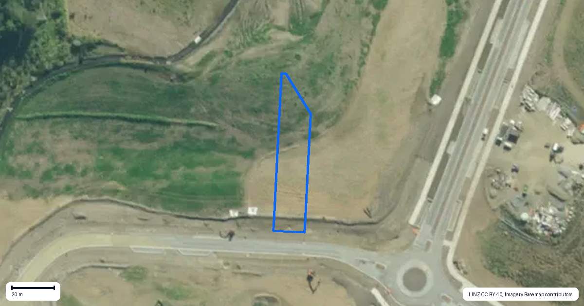 Property context map for 6 Karamu Lane, Mangawhai
