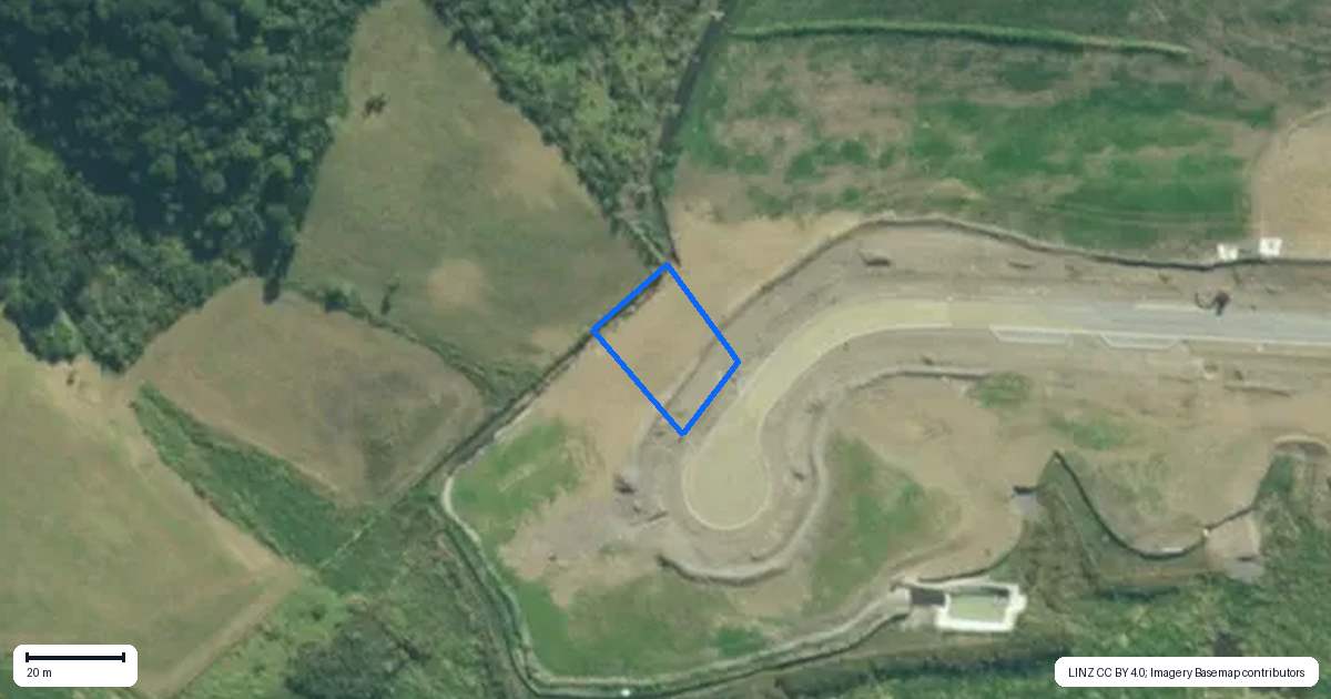 Property context map for 26 Karamu Lane, Mangawhai