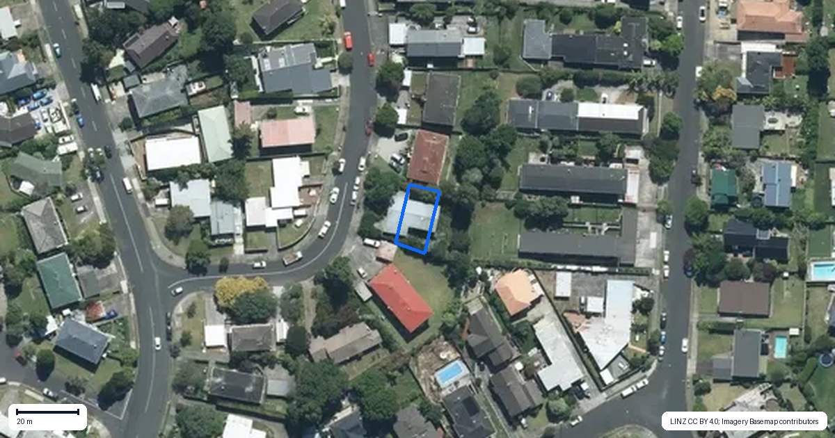 Property context map for 7B Cruickshank Crescent, Meadowbank, Auckland