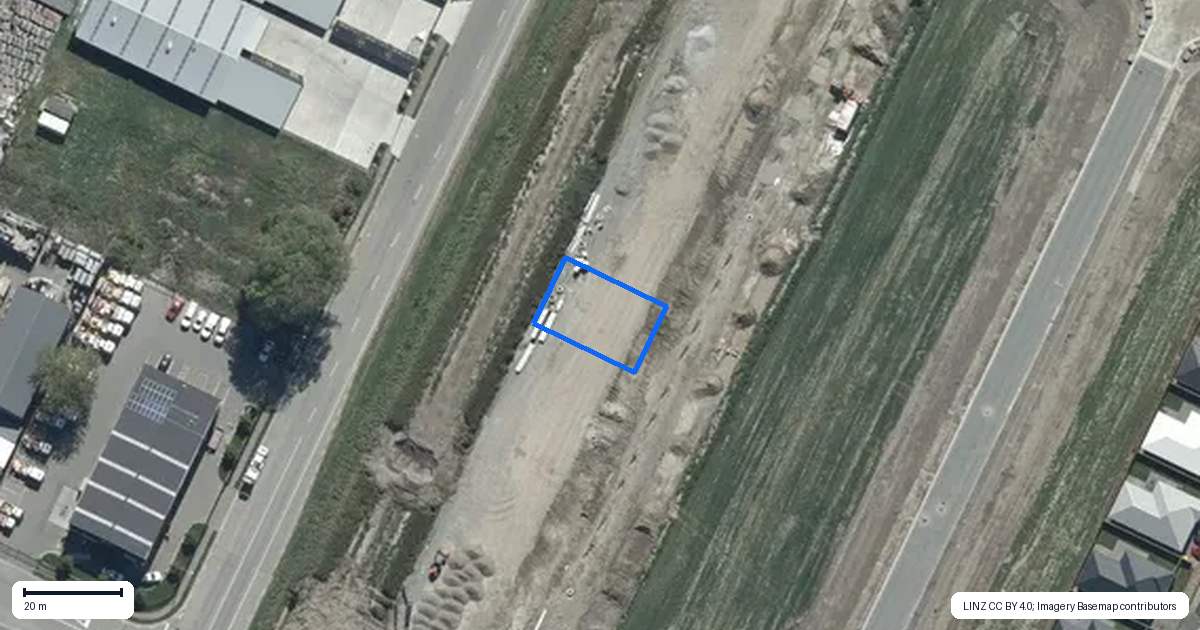 Property context map for 27 Rita Angus Road, Belfast, Christchurch