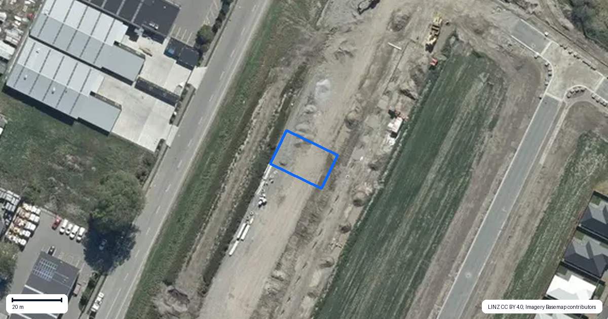 Property context map for 31 Rita Angus Road, Belfast, Christchurch