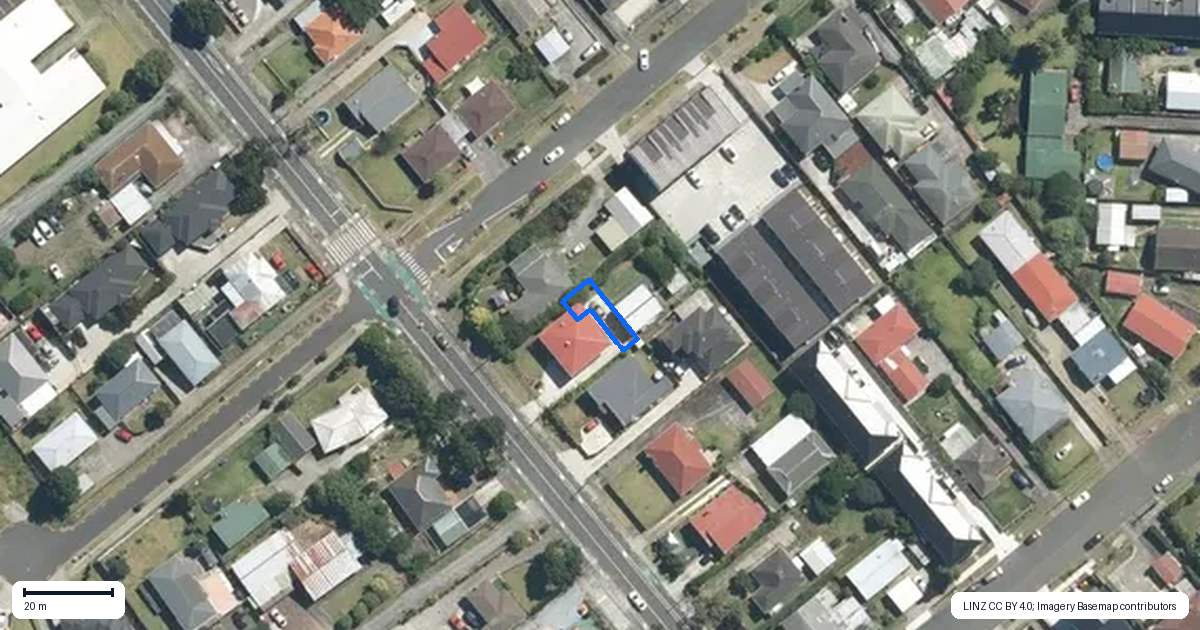 Property context map for 3/13 Thomas Road, Mangere, Auckland