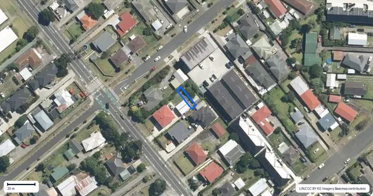 Property context map for 6/13 Thomas Road, Mangere, Auckland