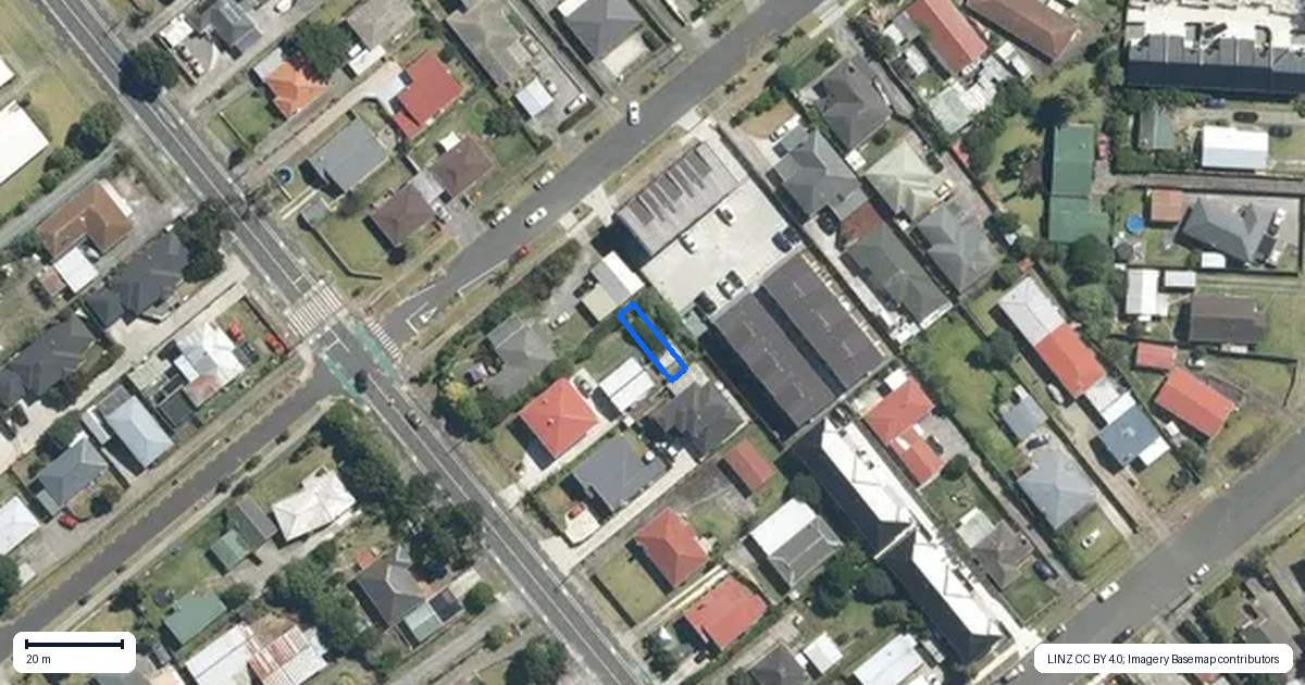 Property context map for 7/13 Thomas Road, Mangere, Auckland