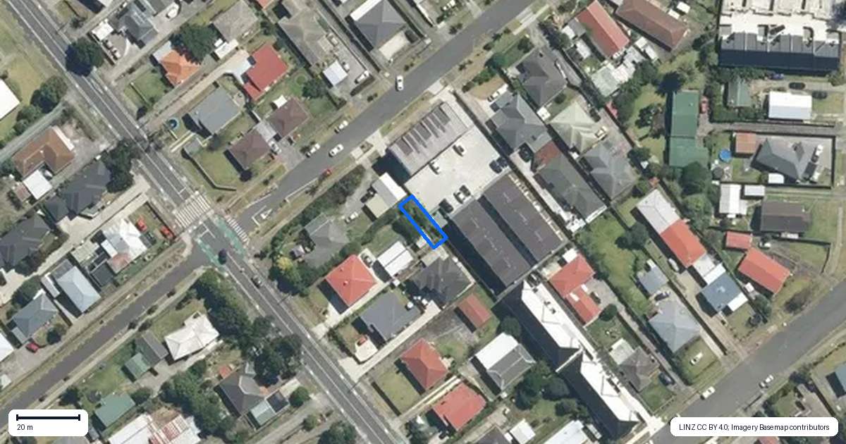 Property context map for 8/13 Thomas Road, Mangere, Auckland