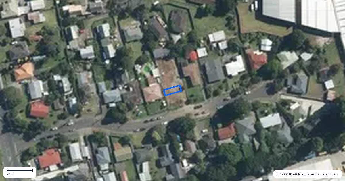 Property context map for 3/19 Matangi Road, Mount Wellington, Auckland