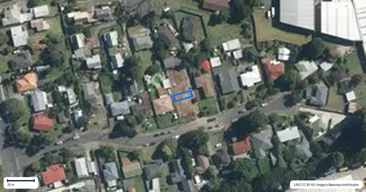 Property context map for 4/19 Matangi Road, Mount Wellington, Auckland