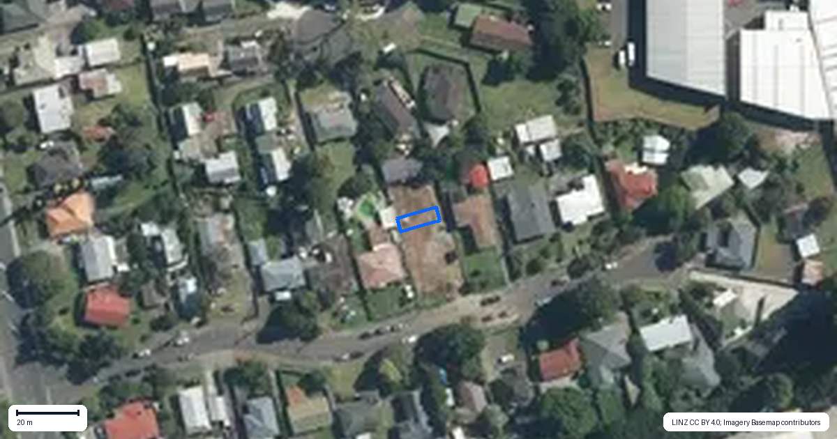 Property context map for 6/19 Matangi Road, Mount Wellington, Auckland