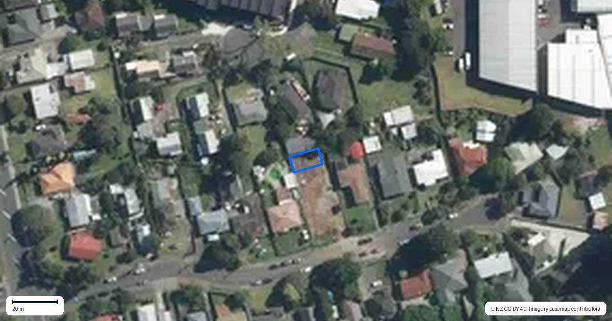 Property context map for 8/19 Matangi Road, Mount Wellington, Auckland