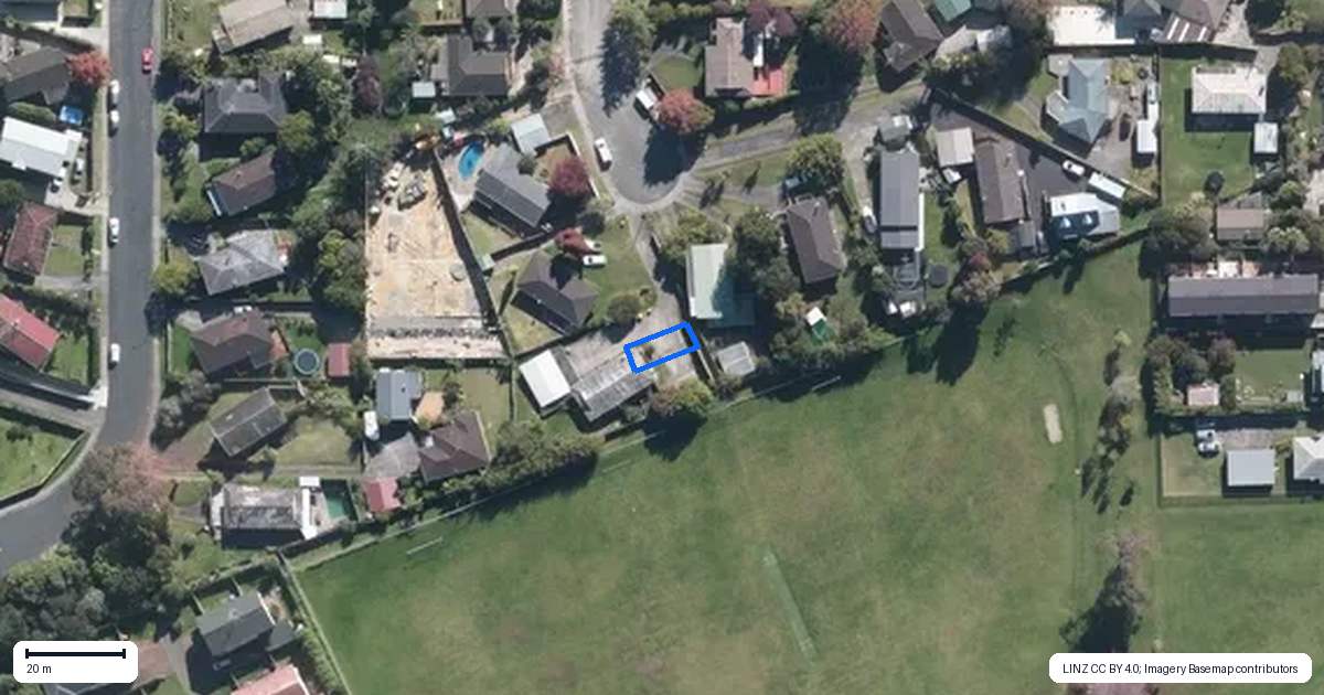 Property context map for 1/36 Fairdale Place, Birkdale, Auckland