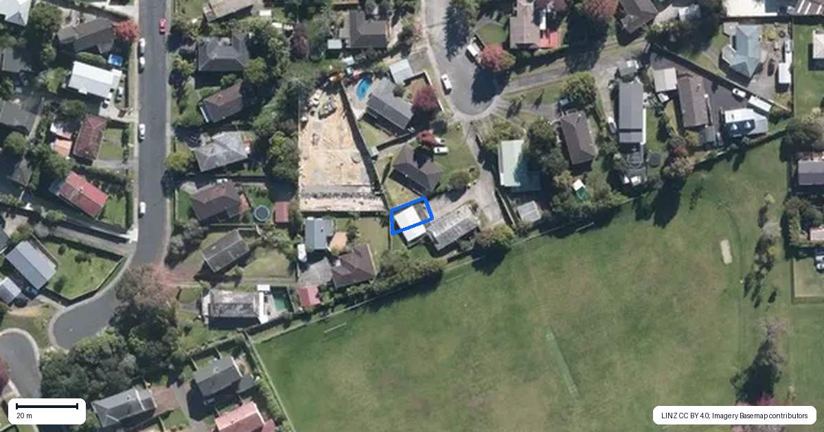Property context map for 4/36 Fairdale Place, Birkdale, Auckland