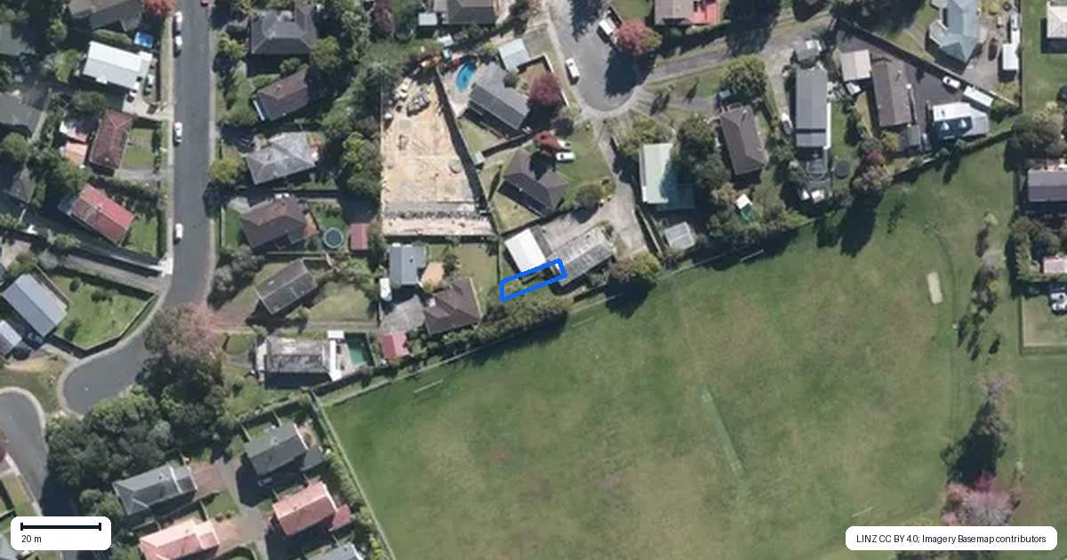 Property context map for 6/36 Fairdale Place, Birkdale, Auckland