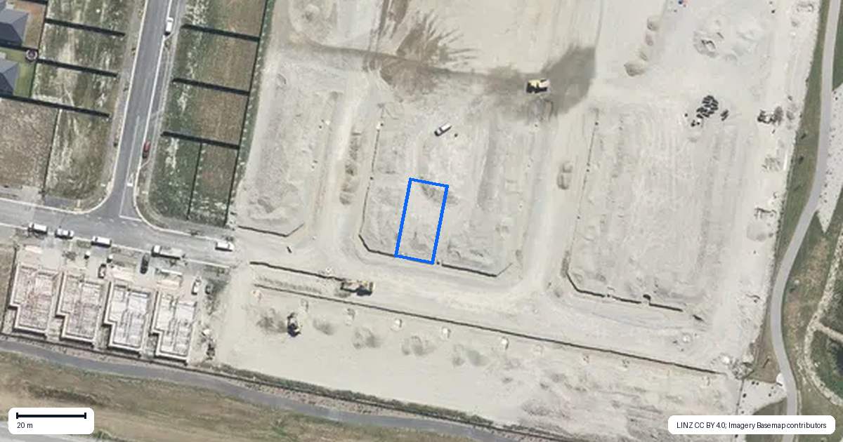 Property context map for 63 Waiotahi Road, Kaiapoi