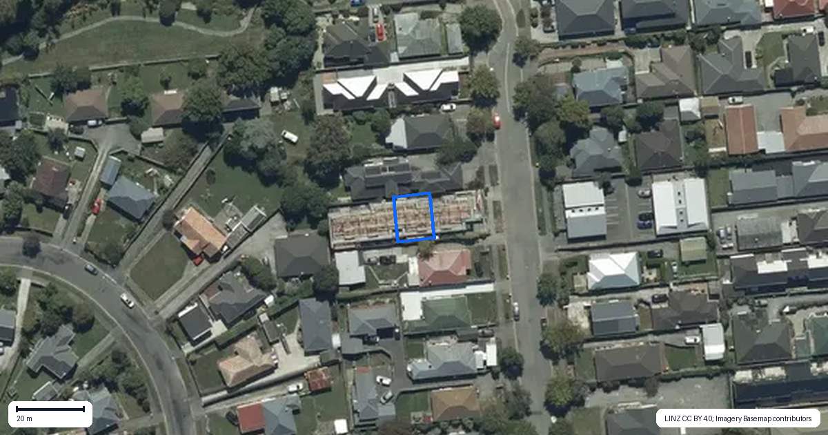 Property context map for 2/89 Rattray Street, Riccarton, Christchurch