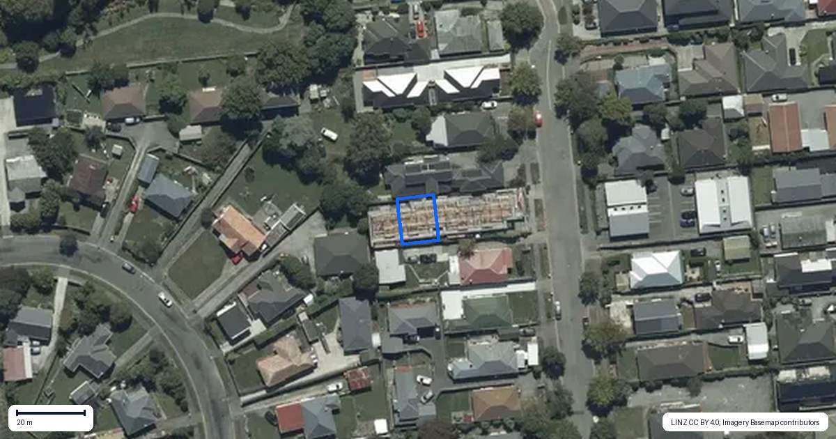 Property context map for 3/89 Rattray Street, Riccarton, Christchurch