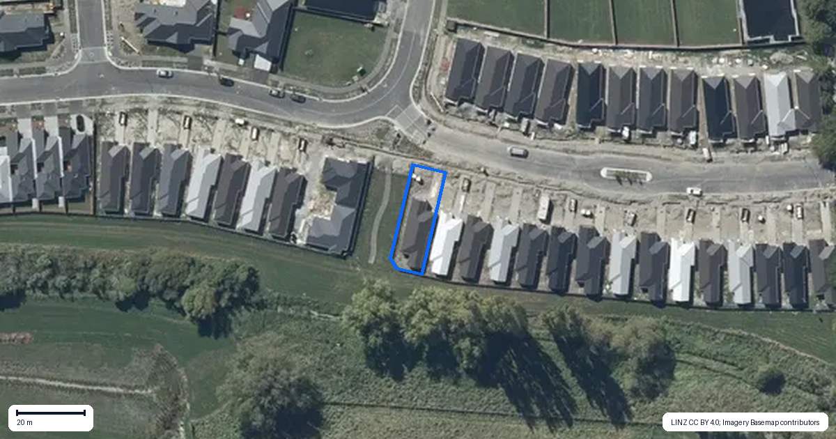 Property context map for 2 Comer Street, Halswell, Christchurch