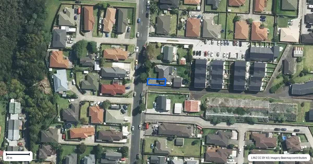 Property context map for 1/31 Convoy Lane, Otahuhu, Auckland