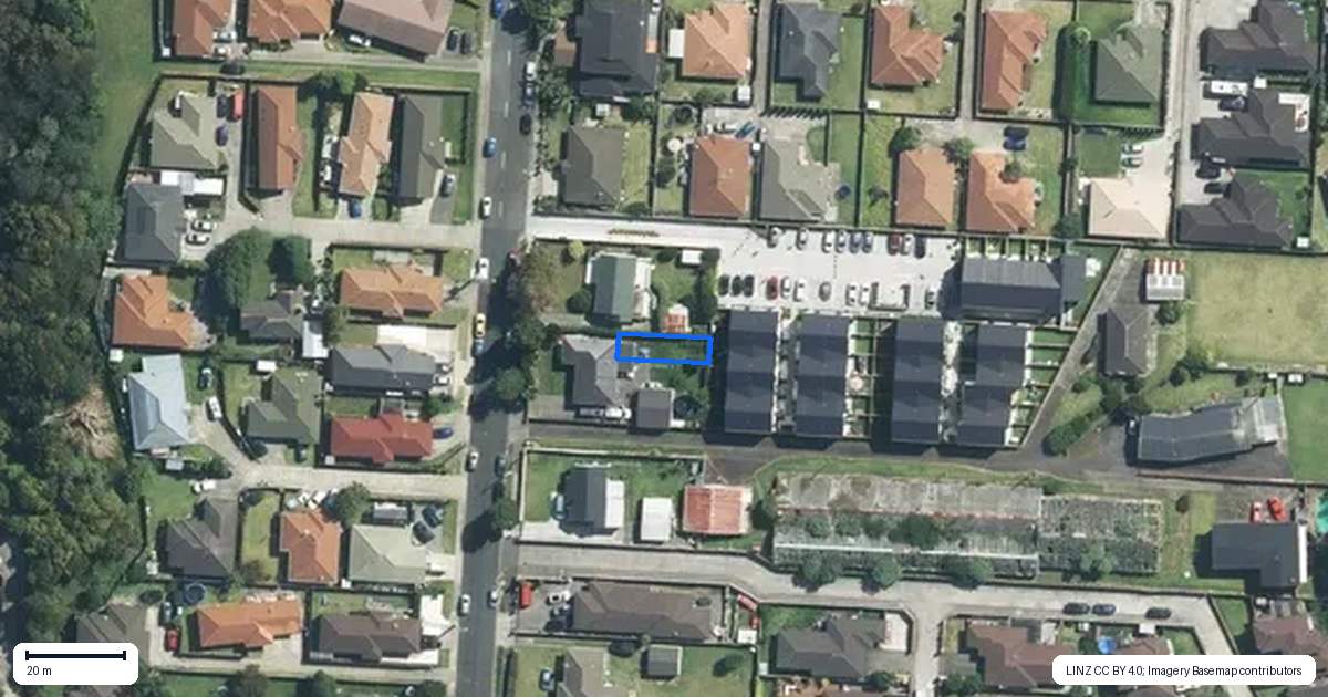 Property context map for 6/31 Convoy Lane, Otahuhu, Auckland