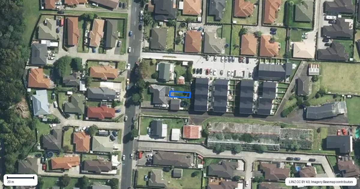 Property context map for 5/31 Convoy Lane, Otahuhu, Auckland