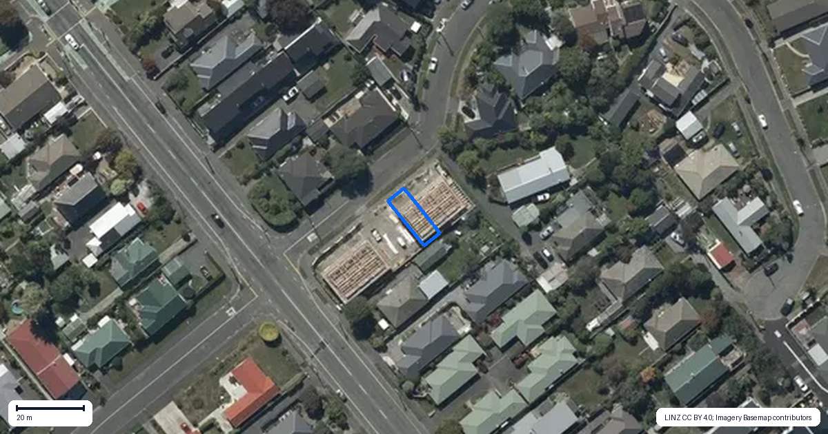 Property context map for 3/2 Deloraine Street, Somerfield, Christchurch