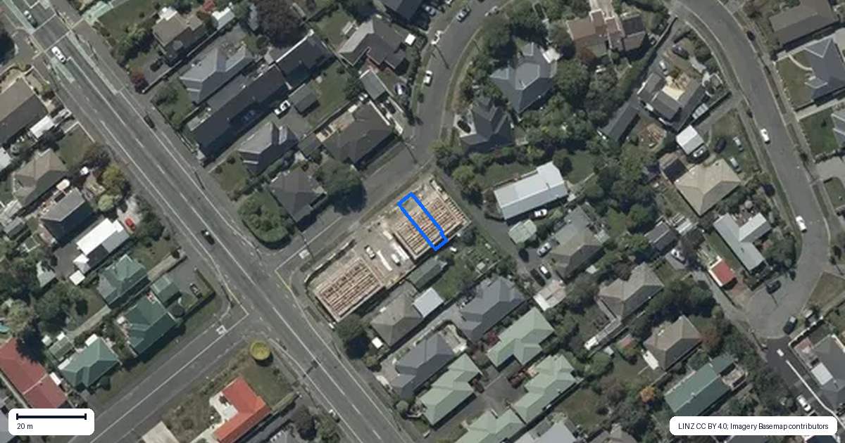 Property context map for 4/2 Deloraine Street, Somerfield, Christchurch