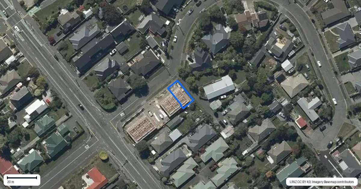 Property context map for 5/2 Deloraine Street, Somerfield, Christchurch