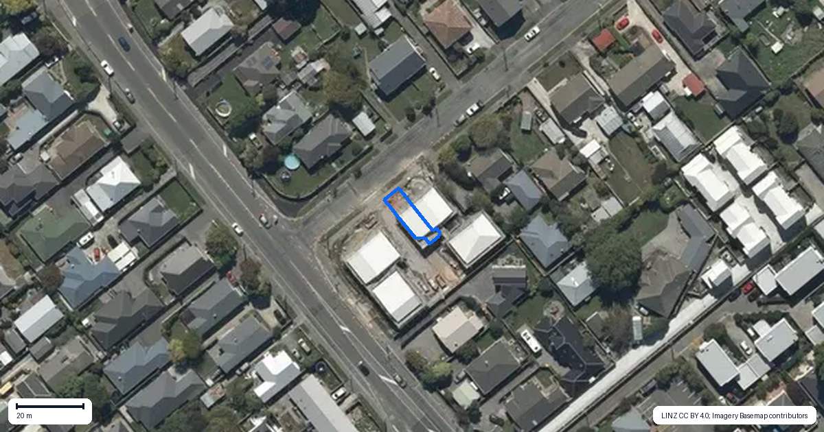 Property context map for 4/2 Hammond Place, Spreydon, Christchurch