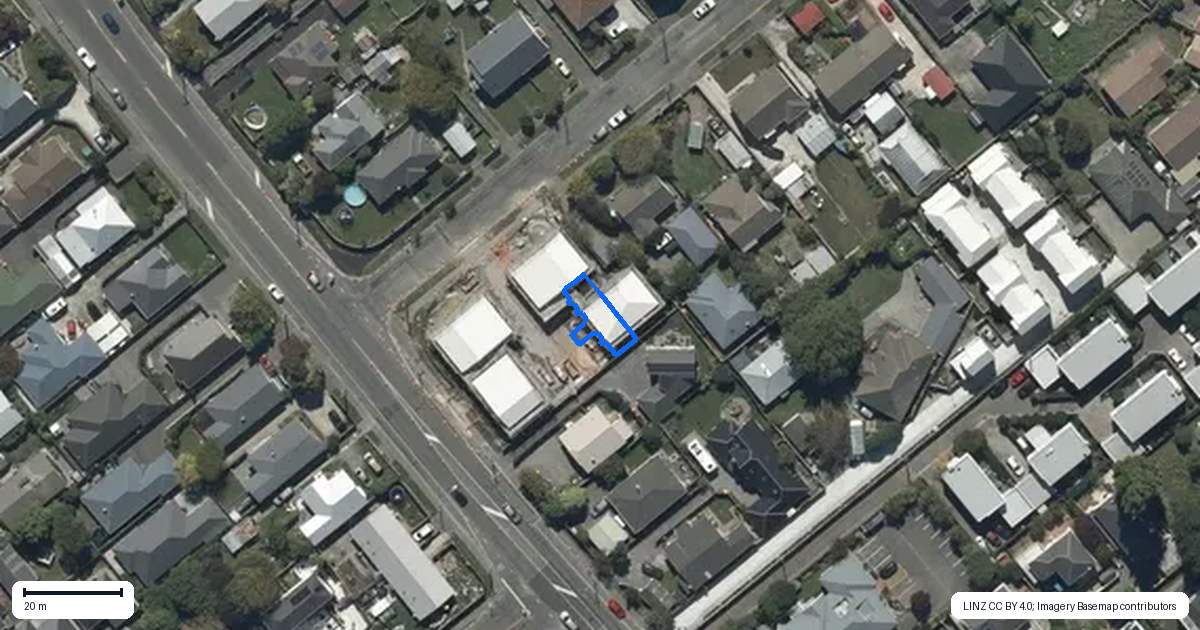 Property context map for 10/2 Hammond Place, Spreydon, Christchurch