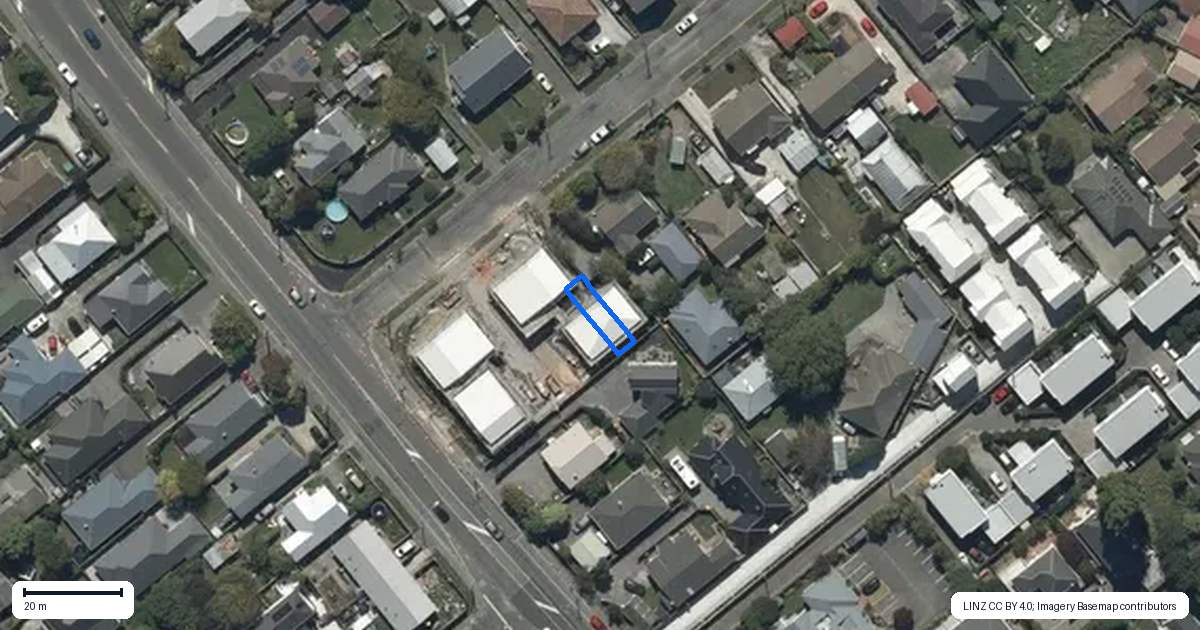 Property context map for 11/2 Hammond Place, Spreydon, Christchurch