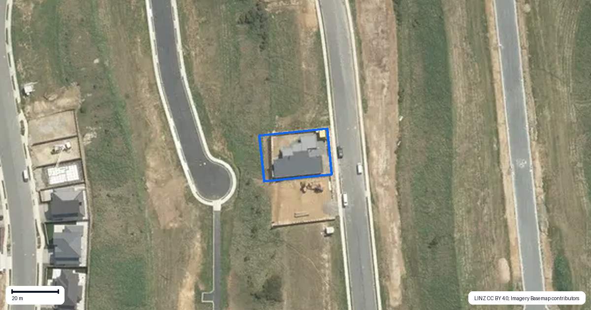 Property context map for 55 Crompton Avenue, Churton Park, Wellington