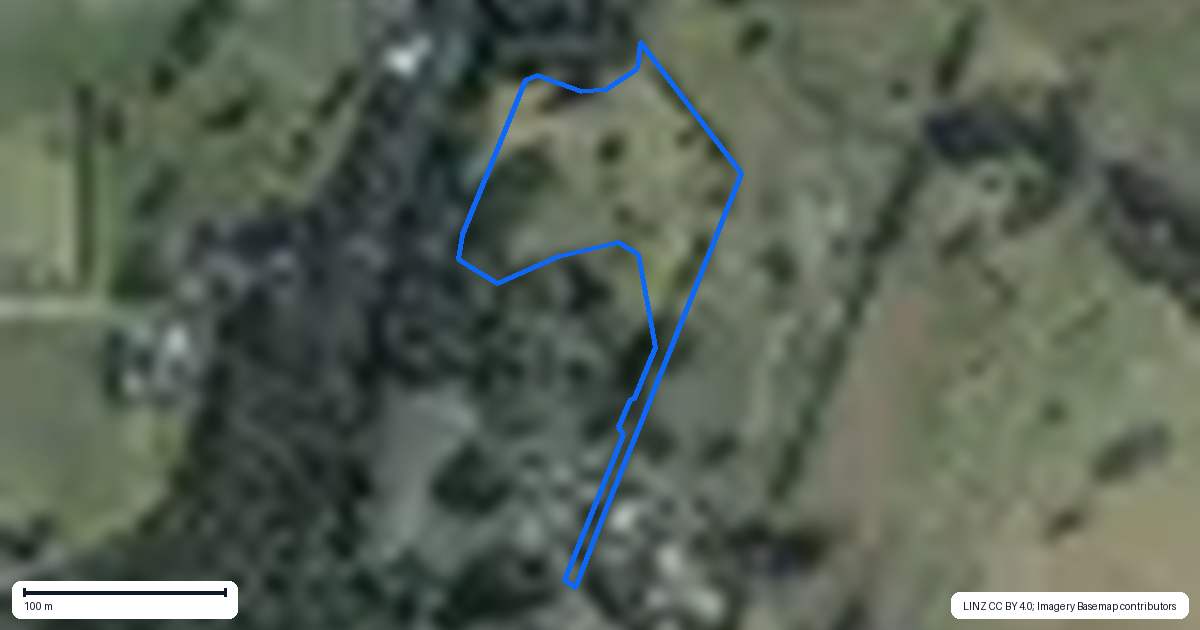 Property context map for 263 Sunnyside Road, Coatesville