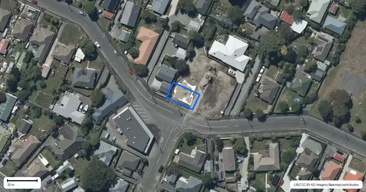 Property context map for 1/48 Nottingham Avenue, Halswell, Christchurch