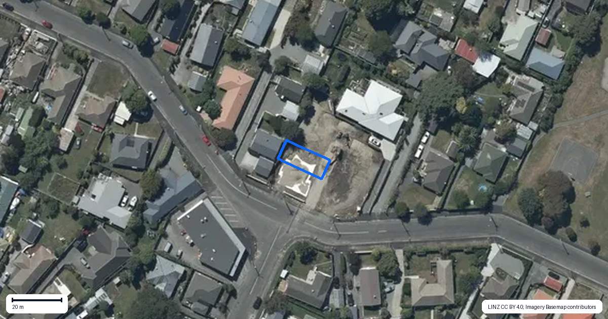 Property context map for 2/48 Nottingham Avenue, Halswell, Christchurch