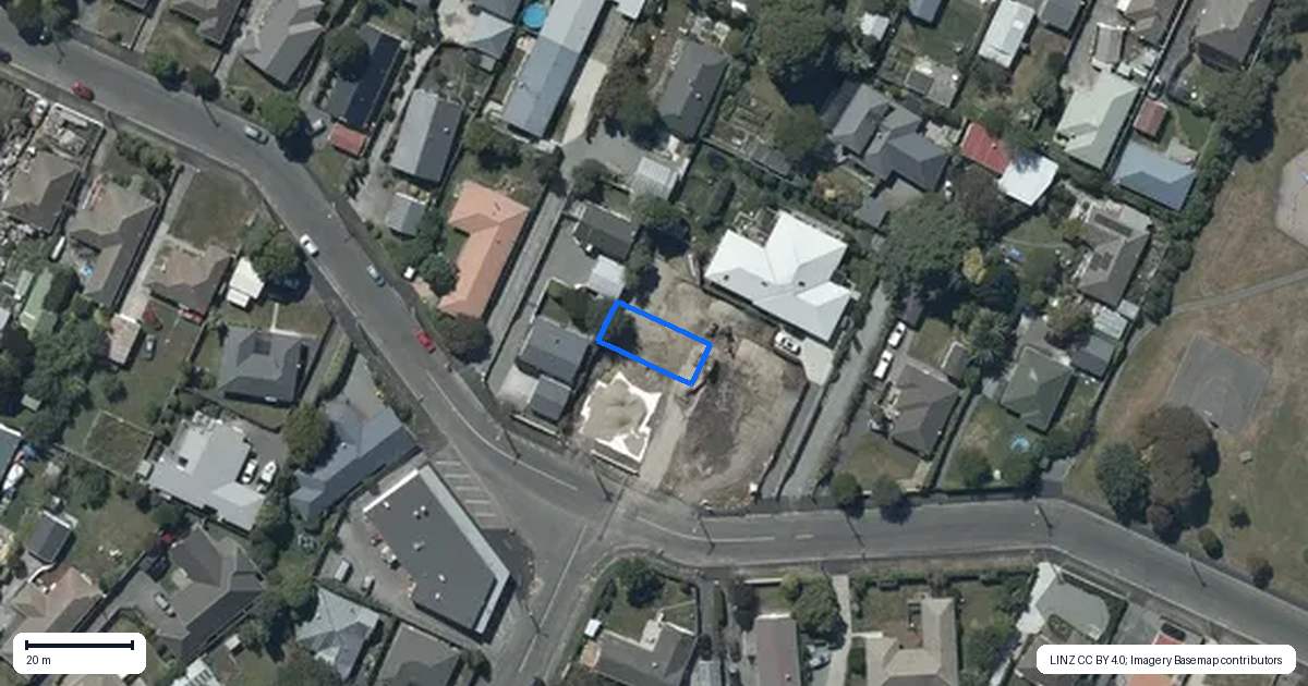 Property context map for 3/48 Nottingham Avenue, Halswell, Christchurch