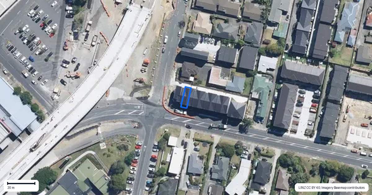Property context map for 2/2 Reeves Road, Pakuranga, Auckland