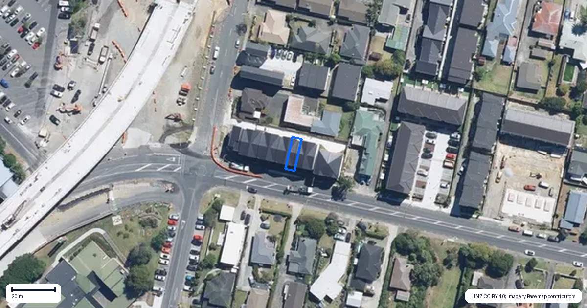 Property context map for 7/2 Reeves Road, Pakuranga, Auckland