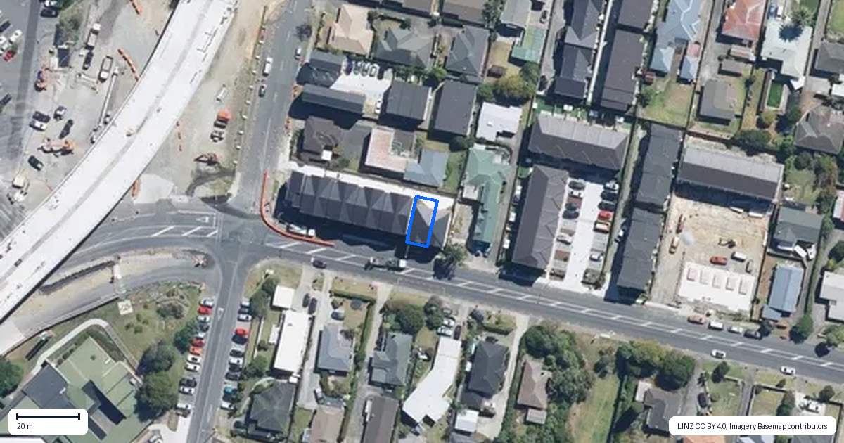 Property context map for 10/2 Reeves Road, Pakuranga, Auckland