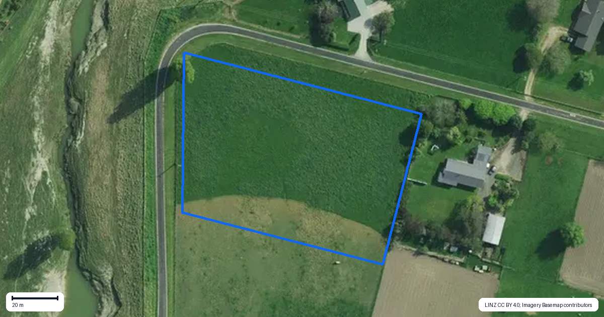 Property context map for 71 Atkins Street, Patutahi, Gisborne