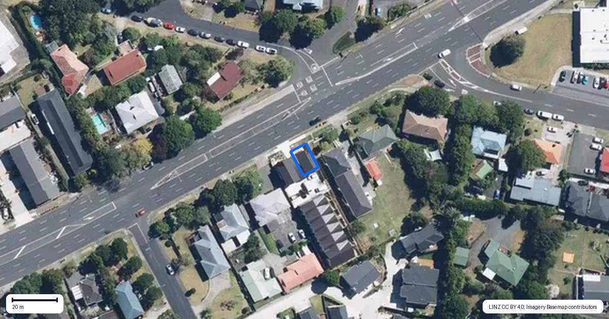Property context map for 2/255 Pakuranga Road, Pakuranga, Auckland