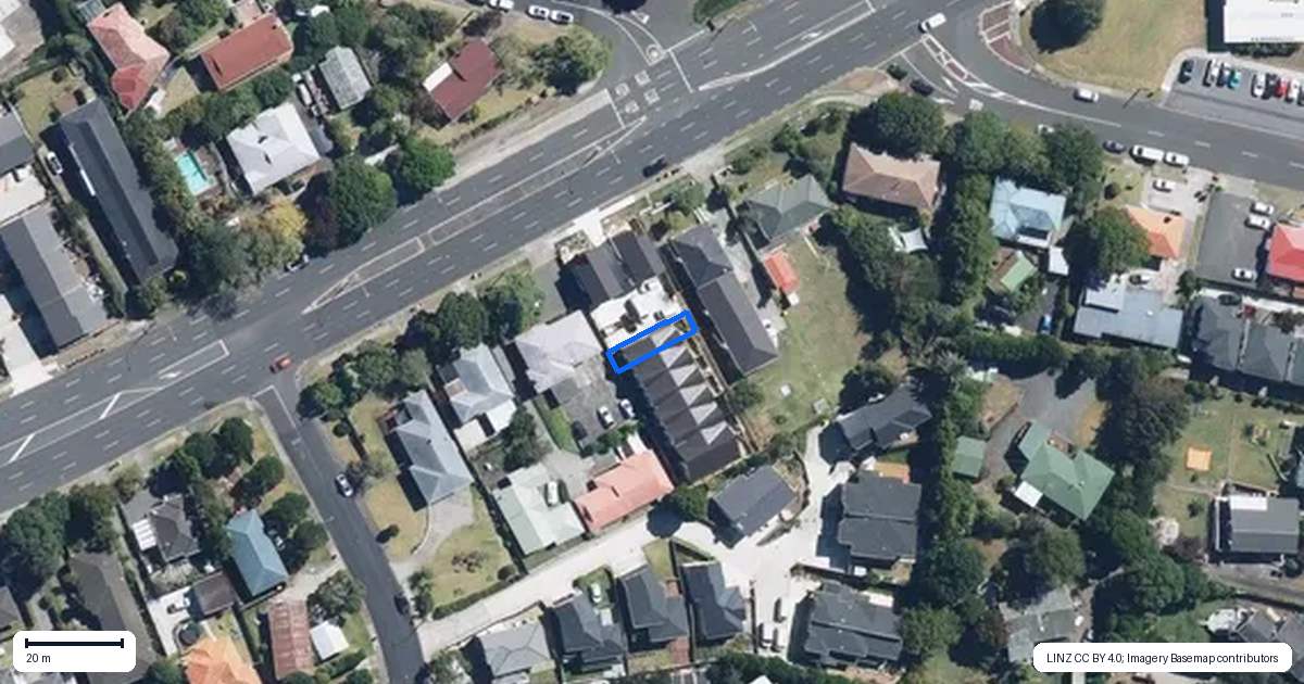 Property context map for 3/255 Pakuranga Road, Pakuranga, Auckland