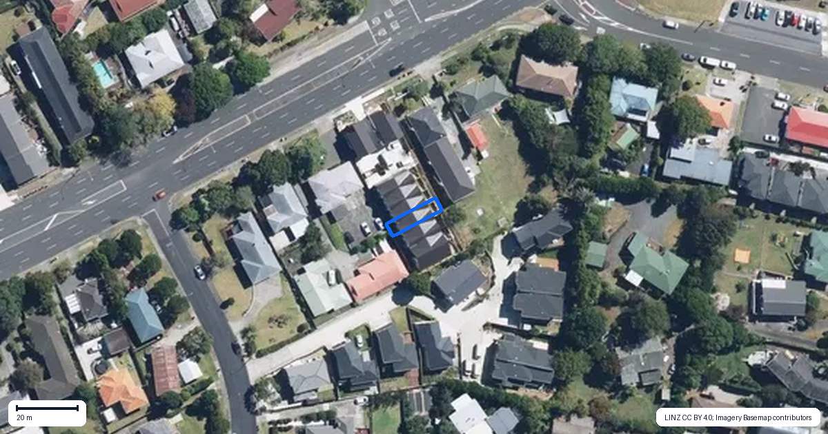 Property context map for 6/255 Pakuranga Road, Pakuranga, Auckland