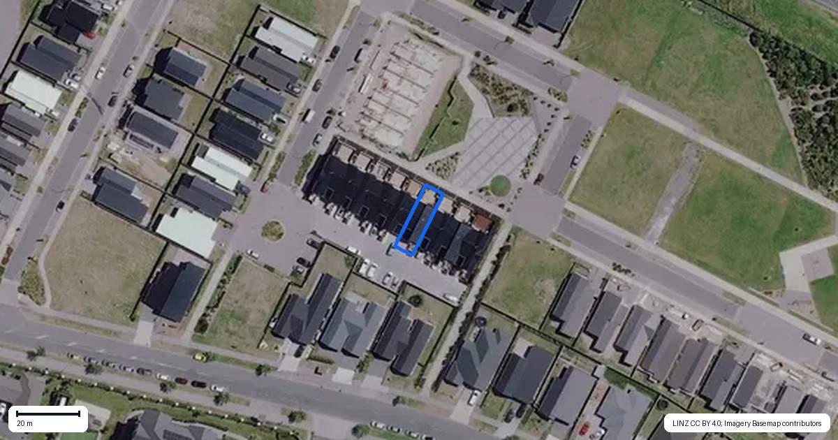 Property context map for 6/13 Adzebill Court, Rototuna North, Hamilton