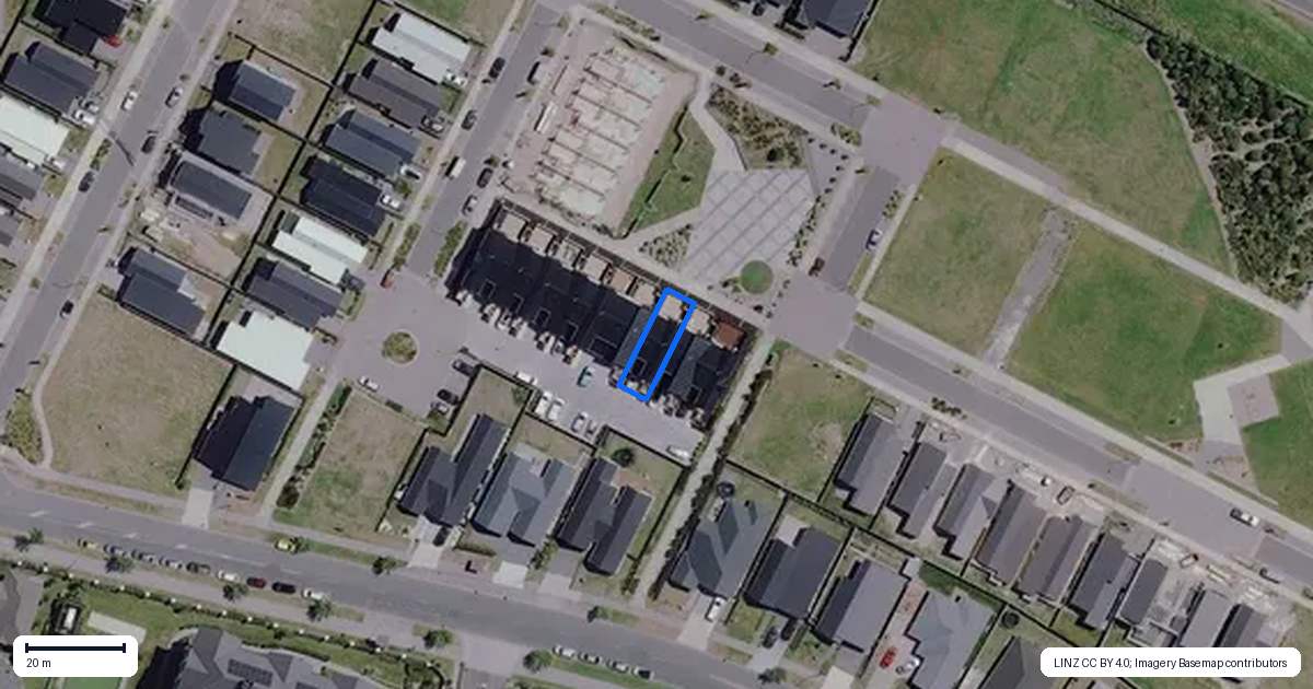 Property context map for 7/13 Adzebill Court, Rototuna North, Hamilton