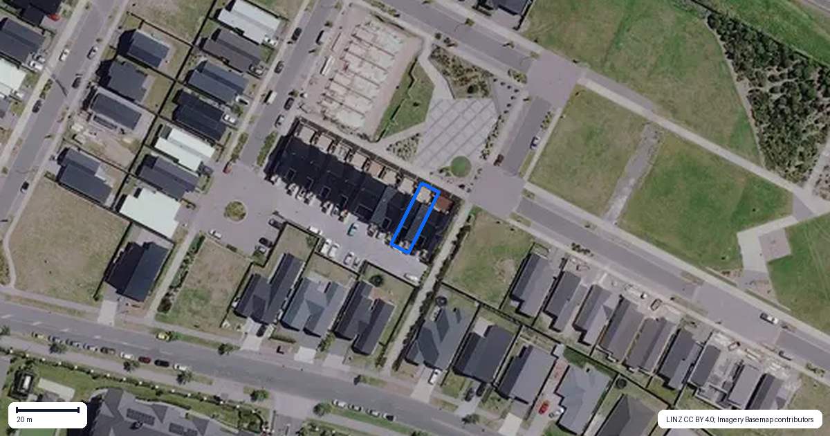 Property context map for 8/13 Adzebill Court, Rototuna North, Hamilton