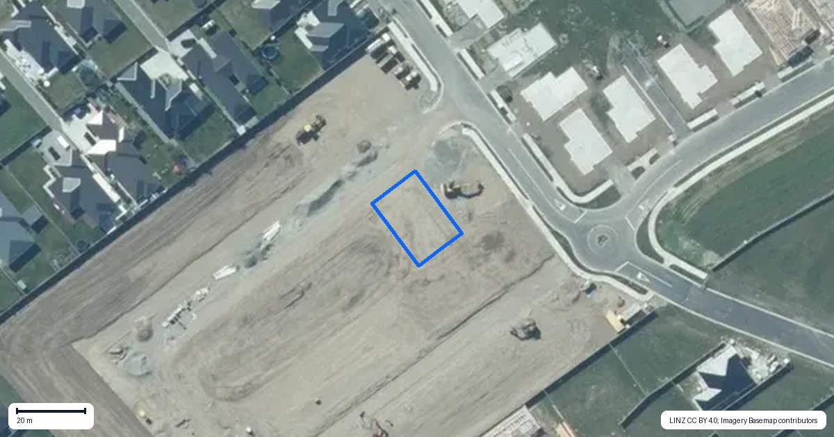 Property context map for 3 Accadia Drive, Rolleston
