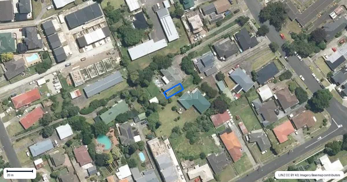 Property context map for 8/27 Landscape Road, Papatoetoe, Auckland