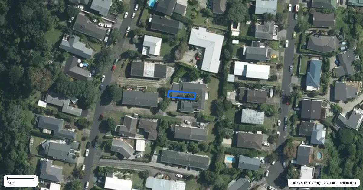 Property context map for 2/36 Thatcher Street, Mission Bay, Auckland