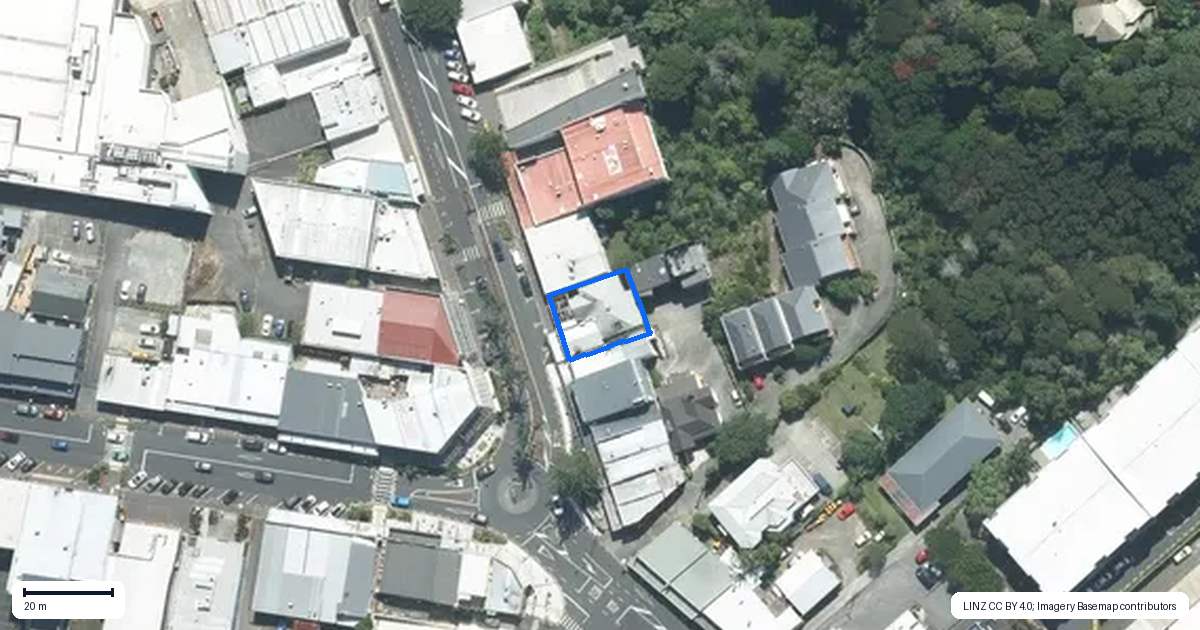 Property context map for 15-19 Birkenhead Avenue, Birkenhead, Auckland