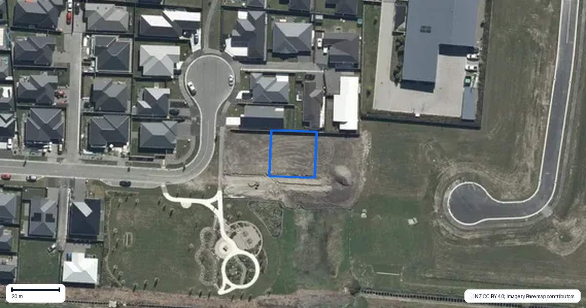 Property context map for 12 Millhaven Place, Casebrook, Christchurch