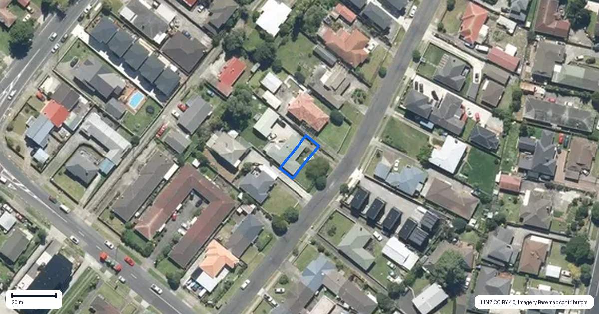 Property context map for 2/10 Coates Road, Papatoetoe, Auckland